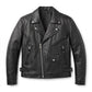 Men’s Classic Black Biker Leather Jacket – Timeless Premium Outerwear